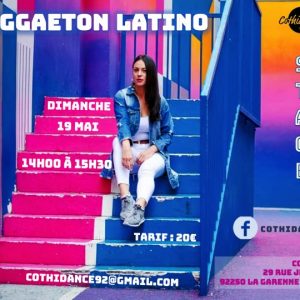 Dimanche 19 mai Stage de Reggaeton latino